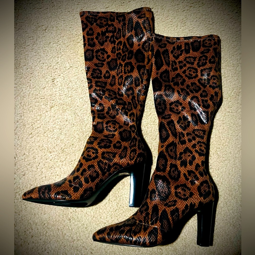 Charles David High Heel Boots Sz 8